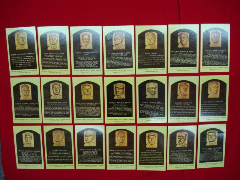 Vintage Joe DiMaggio Postcards from the National Baseball Hall of Fame