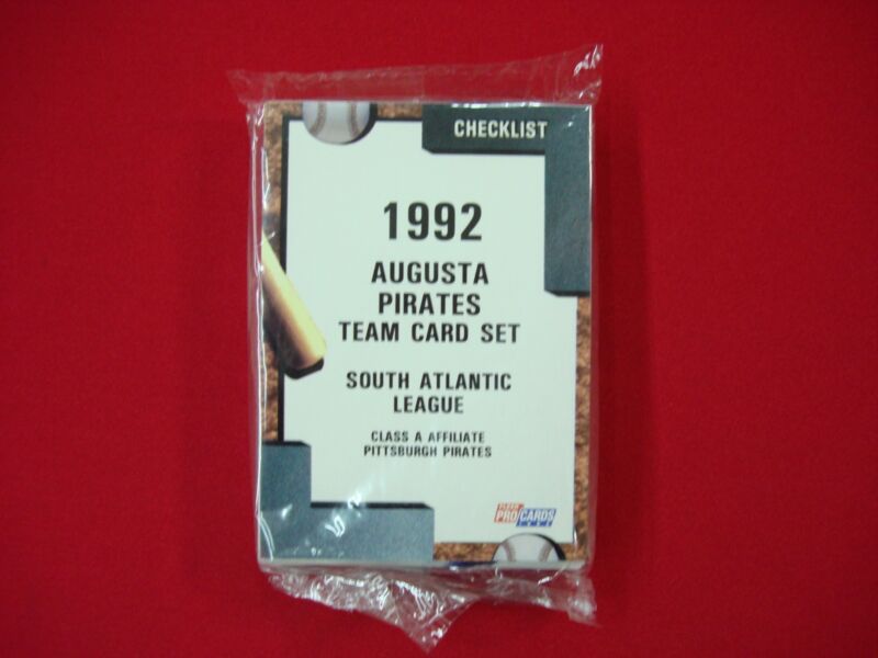 Factory Sealed 1994 Fleer ProCards Augusta Pirates Minor League Baseball Team Set