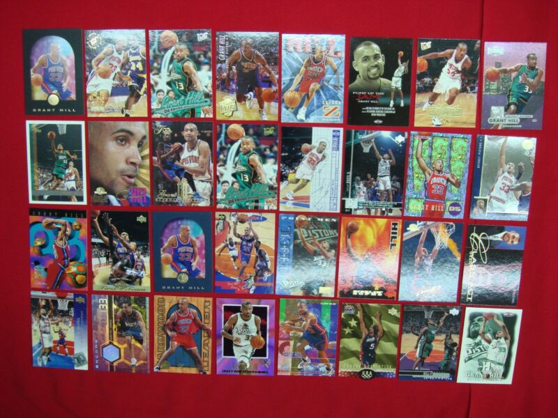 Grant Hill Basketball Card Collection