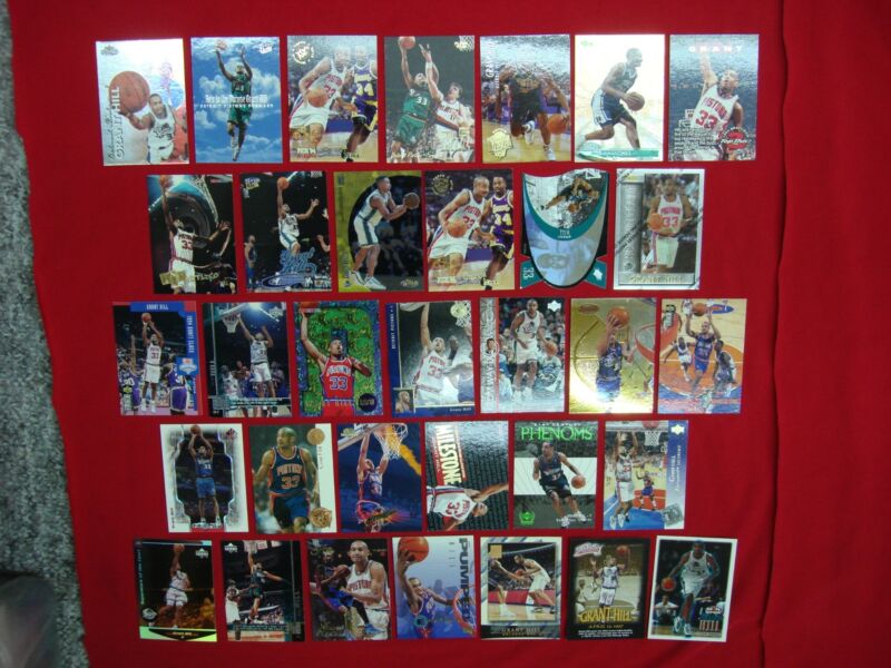 Grant Hill Basketball Card Collection
