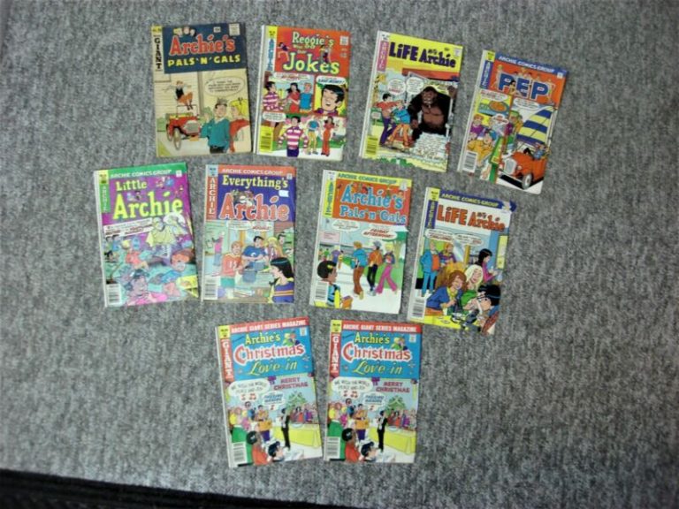 Archie Comics Collection (10 Issues, 9 Unique Titles) - 1977-1980