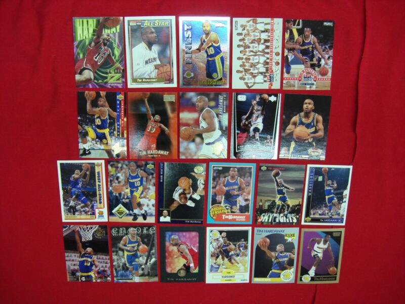 Tim Hardaway basketball card collection