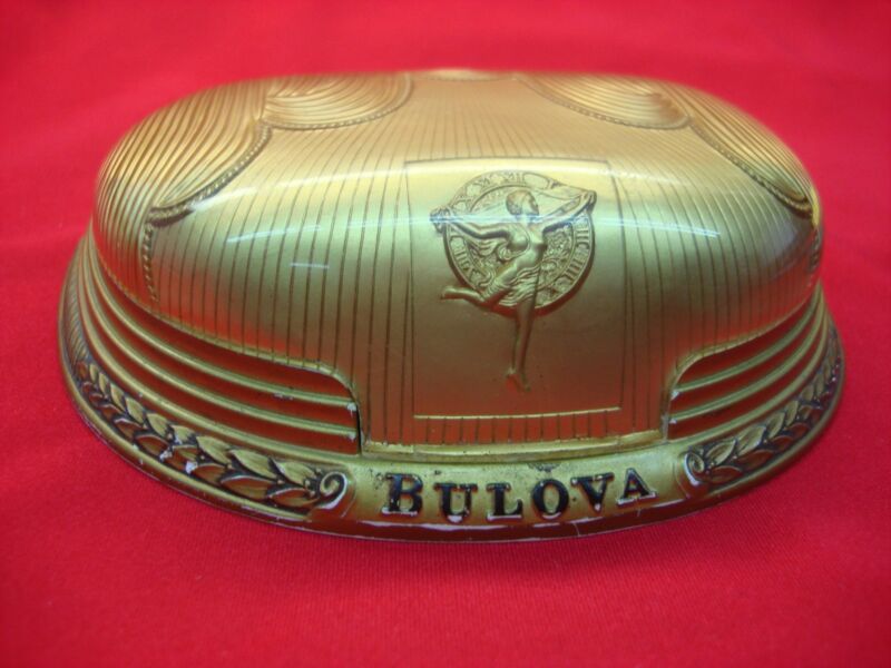 Vintage Bulova wristwatch presentation box with 1926 patent, collectible condition