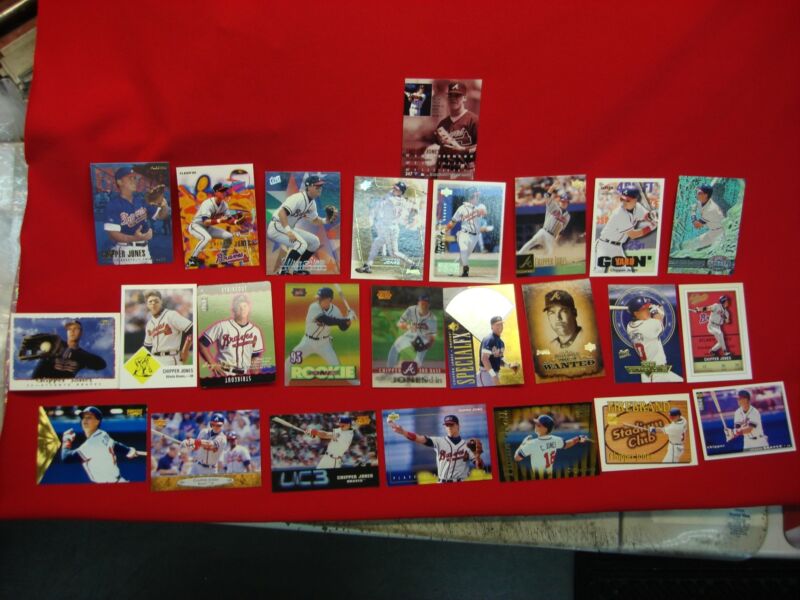 25 Unique Chipper Jones Baseball Cards