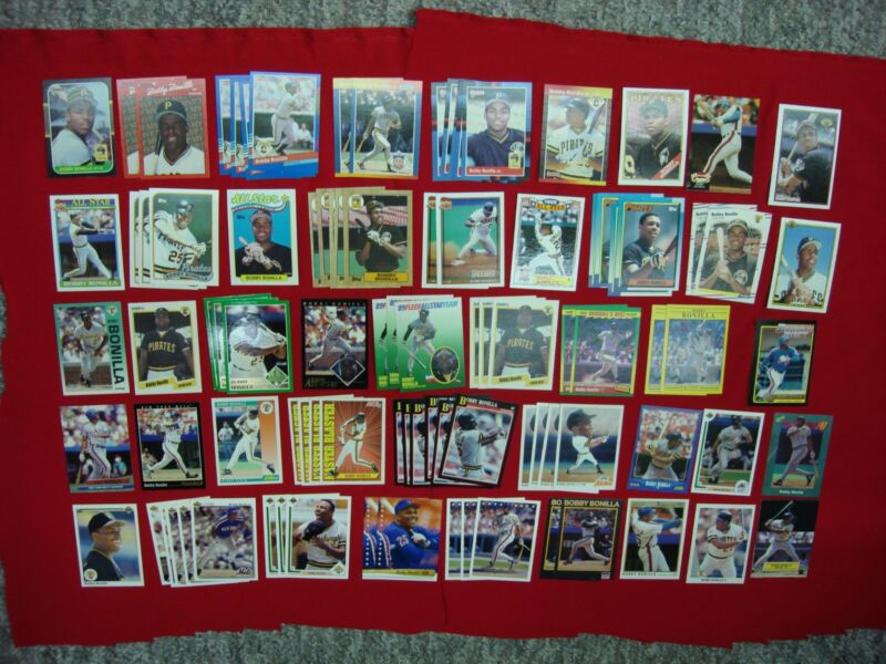 Vintage Bobby Bonilla Baseball Card Collection