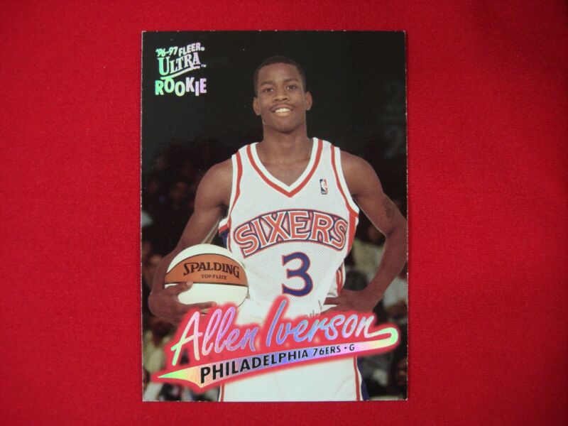 1996-97 Fleer Ultra Allen Iverson Rookie Card #82 RC