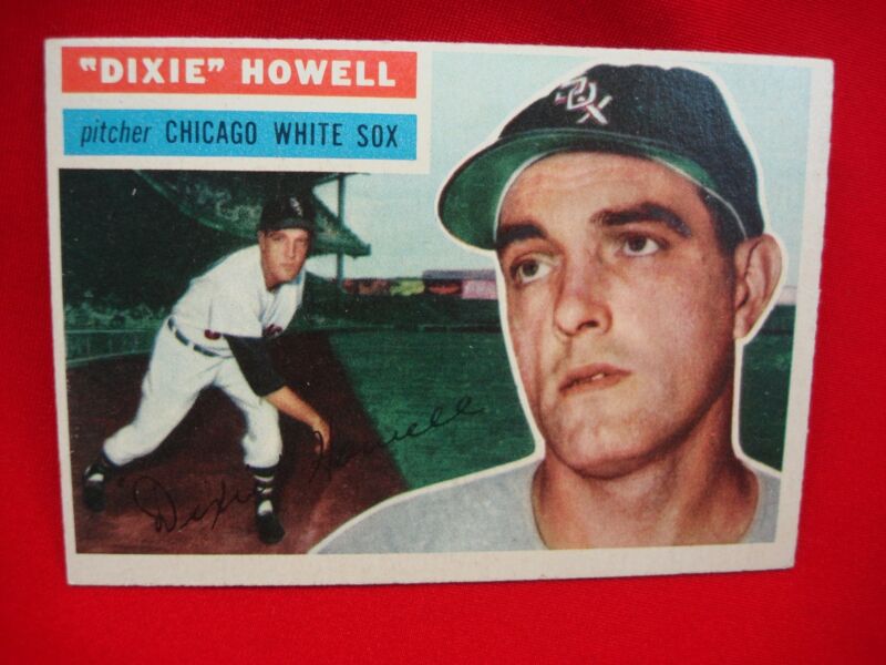 1956 Topps Baseball #149 Dixie Howell Chicago White Sox Rookie Card