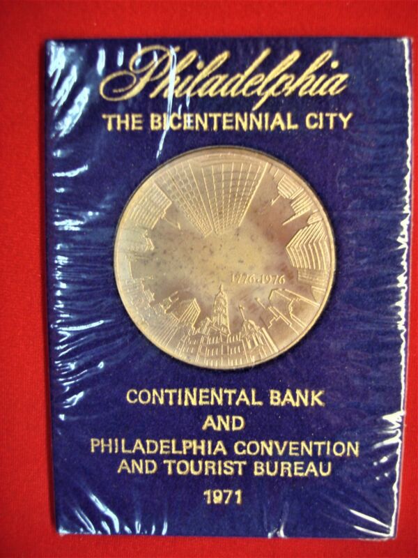 1976 Philadelphia Bicentennial Commemorative Bronze Medal (Sealed)