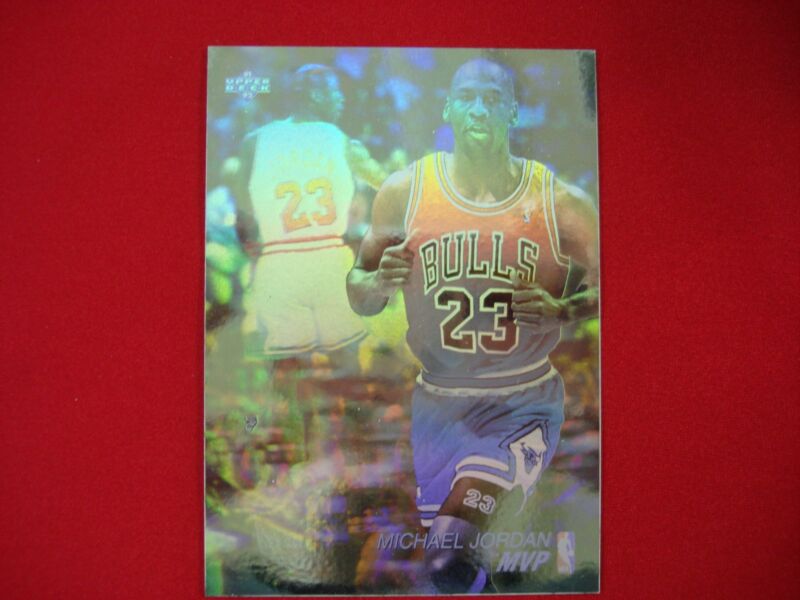 1991-92 Upper Deck Michael Jordan MVP Hologram Card (#AW4) with Pippen
