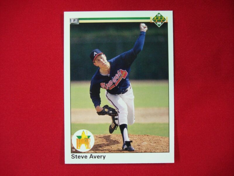 Steve Avery baseball cards - 6 card lot featuring minor league, rookie and early career cards of the Atlanta Braves legend