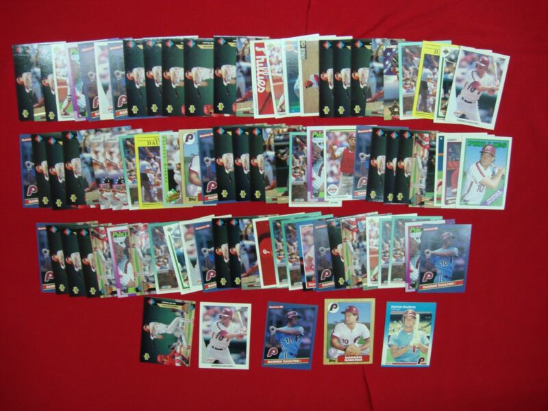 Darren Daulton Philadelphia Phillies vintage baseball cards
