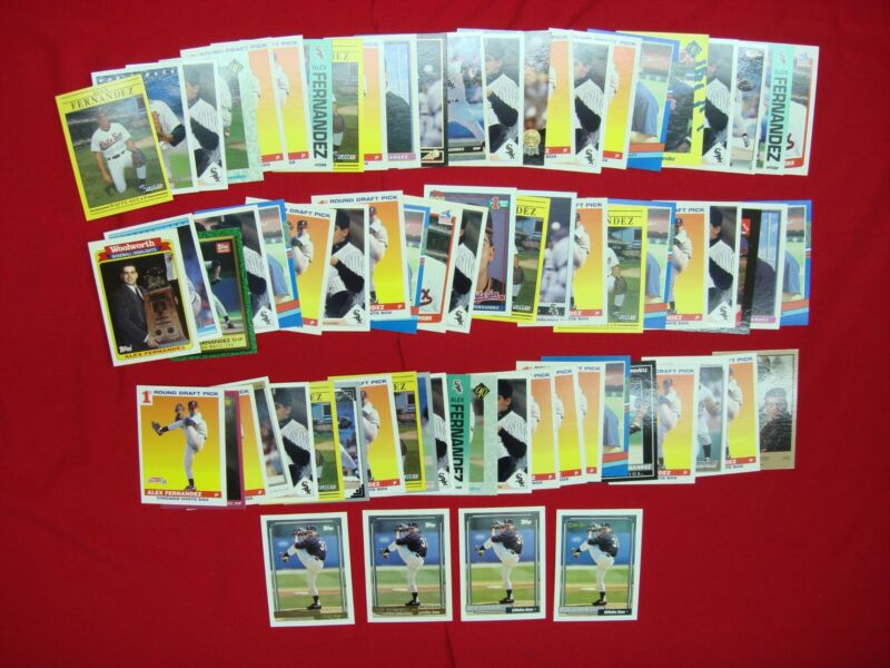 Alex Fernandez Baseball Card Collection