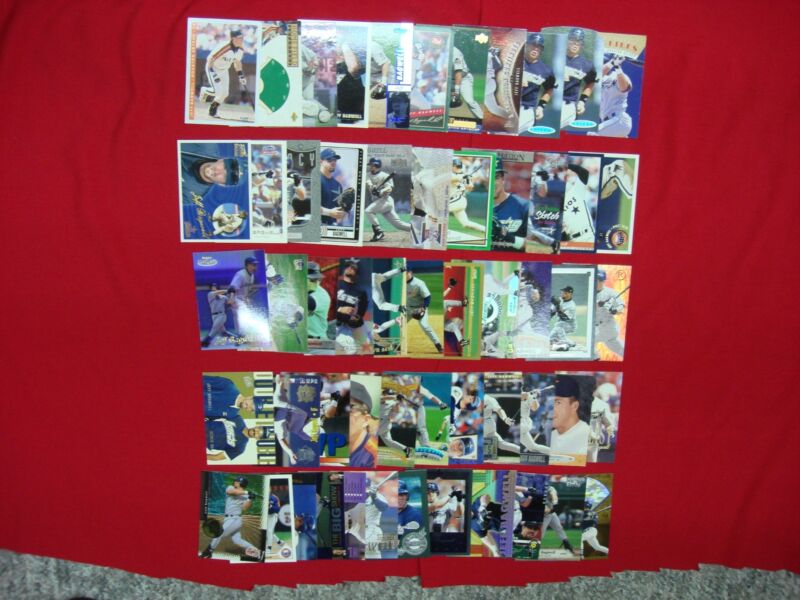 Rare Jeff Bagwell Baseball Card Lot, 50+ Cards, Parallels & Premiums (Lot 1 of 5)