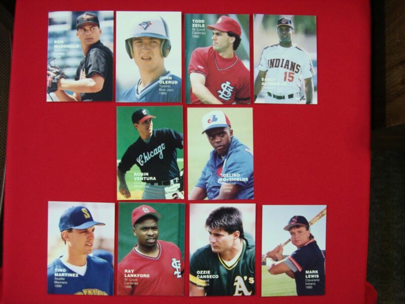 10 Broder Rookies Superstars MVP Baseball Cards (Almost Complete Set)