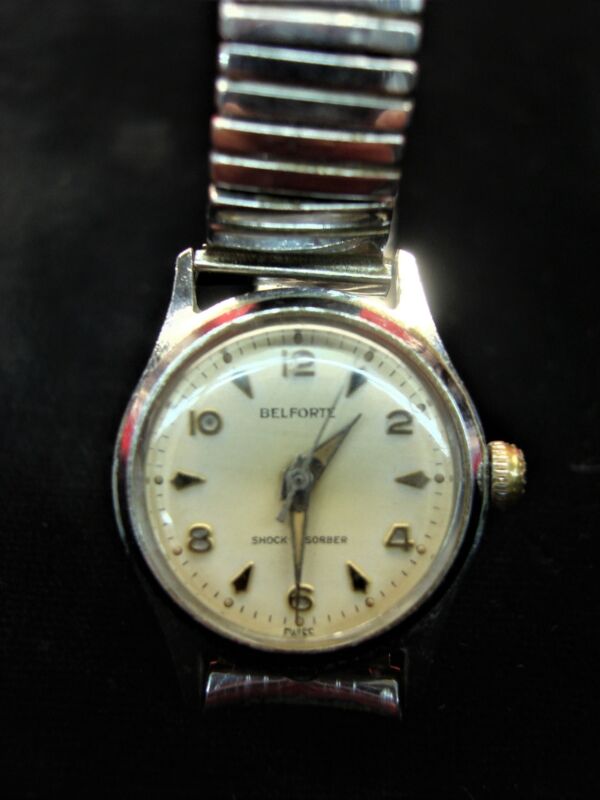 Vintage Belforte Ladies Wristwatch - 1963 US Army Bowling Tournament Award