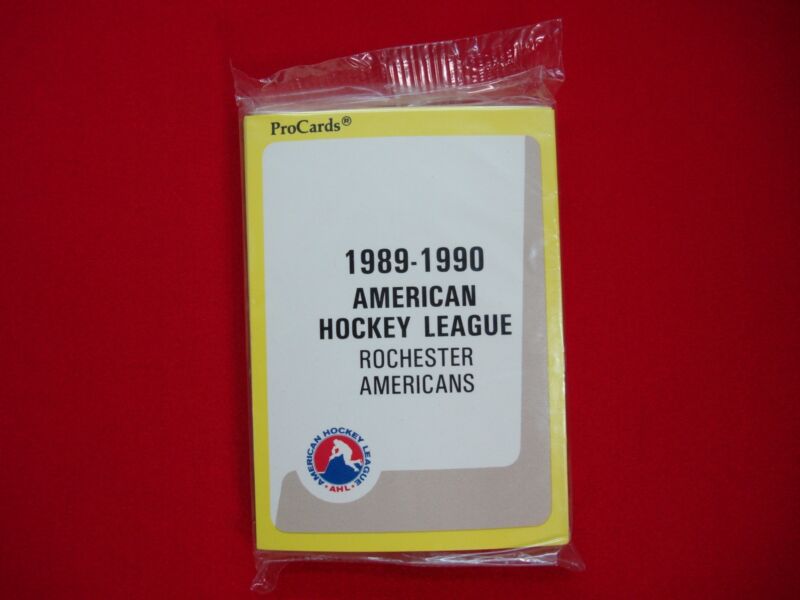 1989-90 Rochester Americans ProCards AHL Team Set