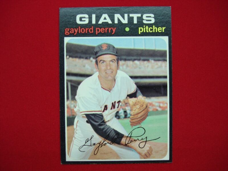 1971 Topps Gaylord Perry #140 San Francisco Giants Baseball Card