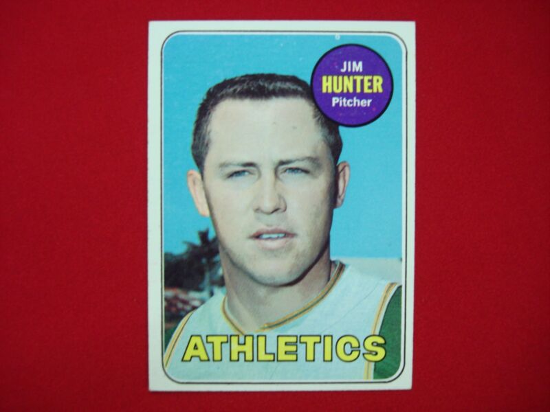 1969 Topps Jim 'Catfish' Hunter #235 Oakland Athletics Baseball Card