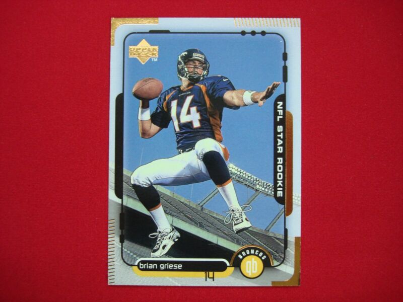 1998 Upper Deck Bronze Brian Griese rookie card
