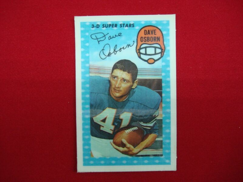 1971 Kellogg's Dave Osborn #60 Minnesota Vikings Football Card
