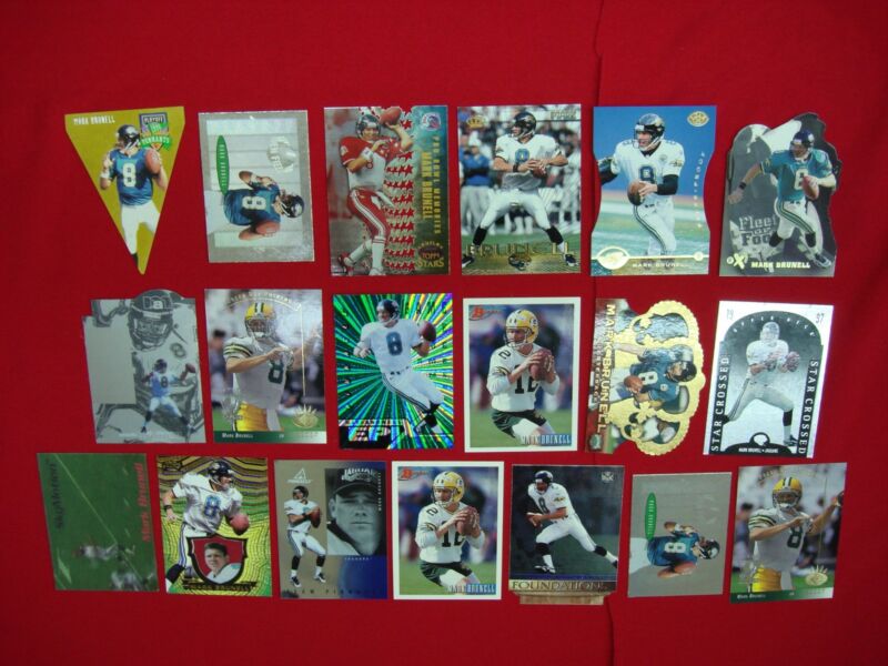 Mark Brunell Jacksonville Jaguars Card Lot