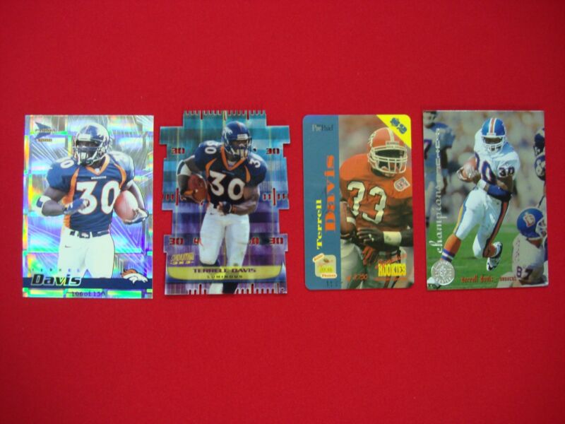 Terrell Davis Football Card Lot