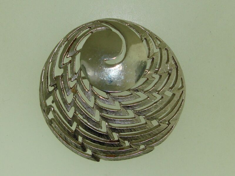 Vintage 1960s Corocraft Mid-Century Modern Pin Brooch