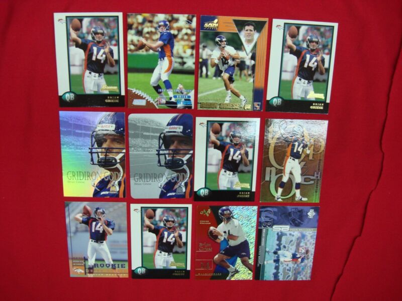 Brian Griese Football Card Lot