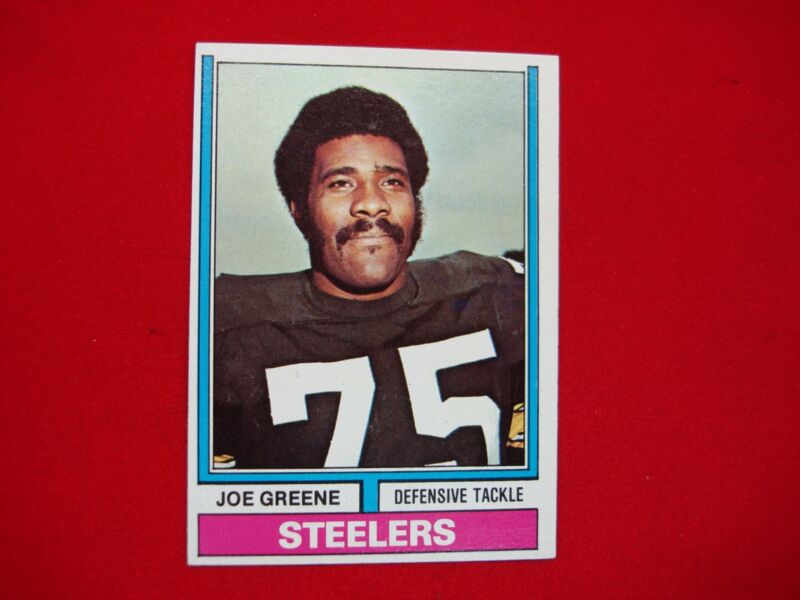 1974 Topps Football #40 Joe Greene Steelers Card