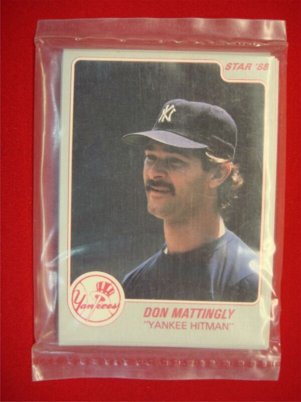 1988 Star Co. Don Mattingly baseball card set (sealed, 11 cards)