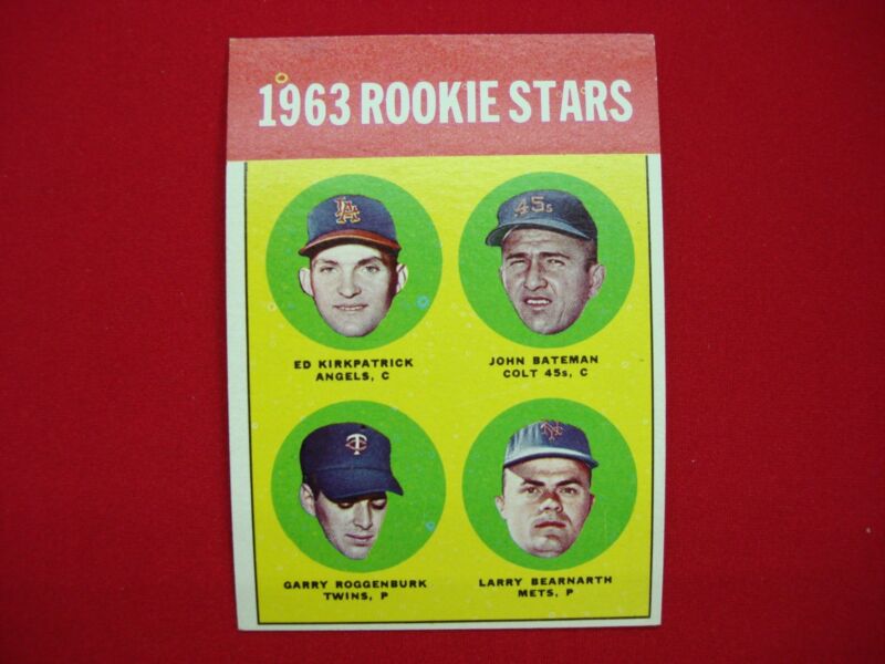 1963 Topps Rookie Stars Baseball Card #386