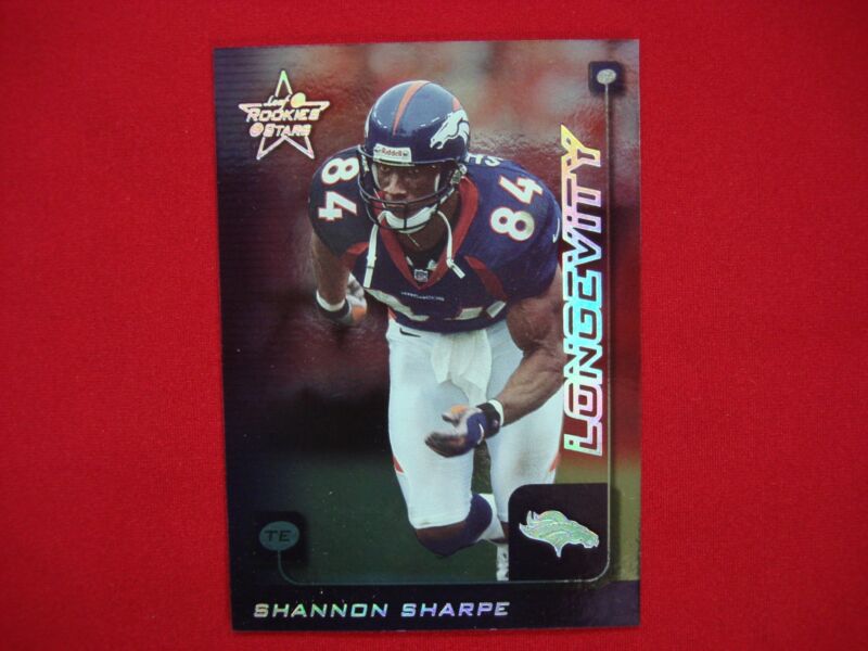 Shannon Sharpe 1999 Leaf Rookies & Stars #59 Rookie Card