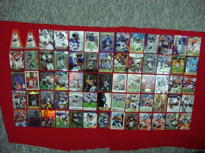 Shannon Sharpe Football Card Lot