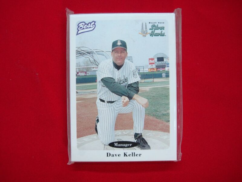 1996 South Bend Silver Hawks Minor League Baseball Card Set