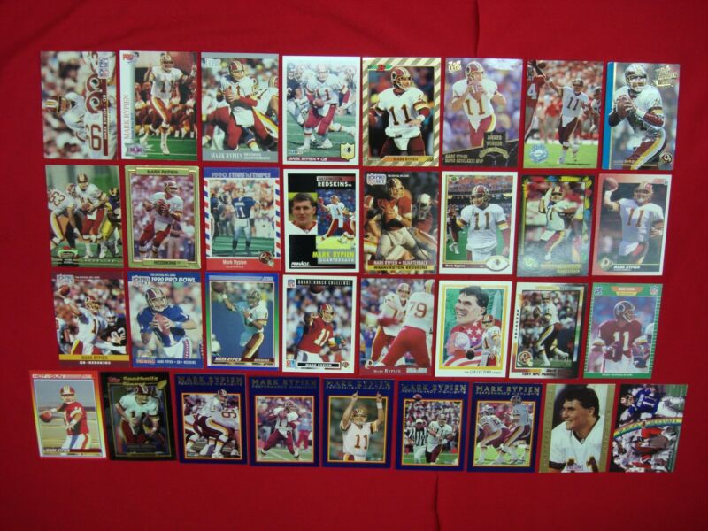 Mark Rypien Football Card Collection