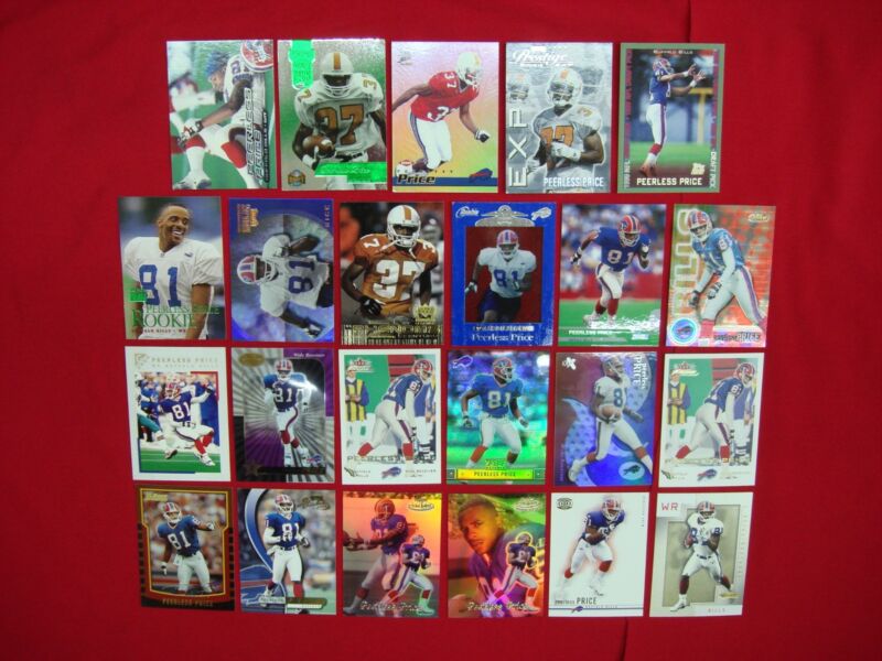 Peerless Price Buffalo Bills Card Lot