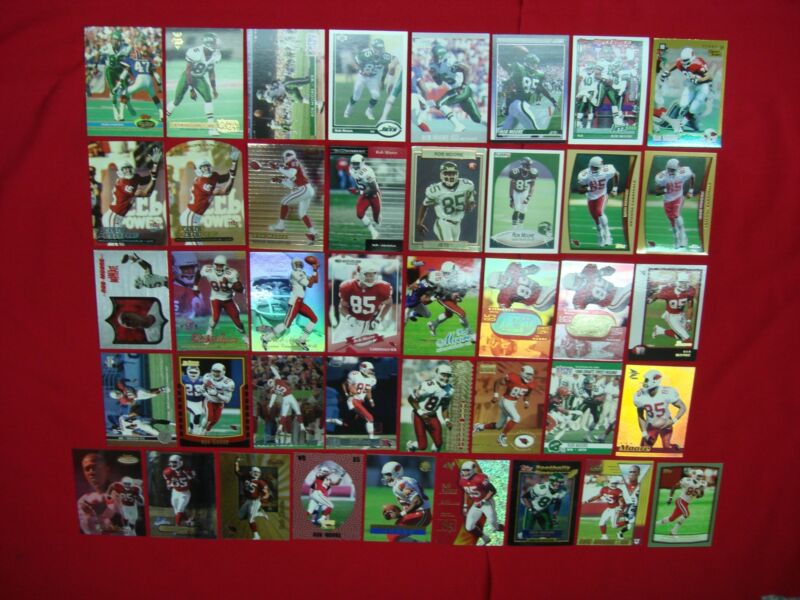 Collection of 41 Rob Moore football cards