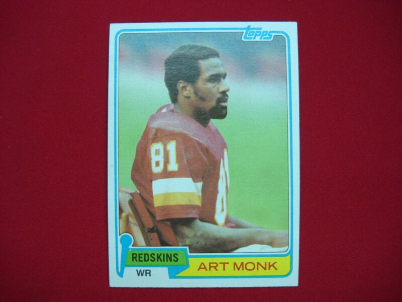 1981 Topps Art Monk Rookie Card #194 RC Washington Redskins
