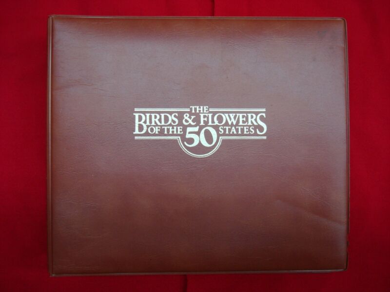Complete set of 1982 The Birds & Flowers of the 50 States First Day Covers. Collectible stamps.