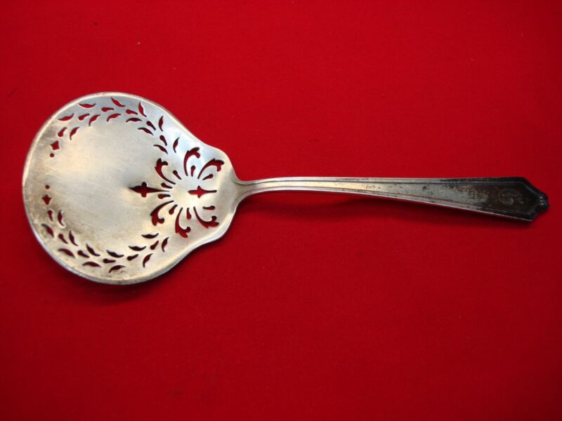 Vintage International Sterling Minuet Tomato Server - Monogrammed