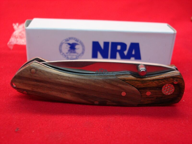 NRA #27903 Frame Lock Pocket Knife - Stone River Ltd. - Unused Collectible