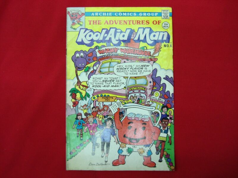 1989 The Adventures of Kool-Aid Man #6 Comic Book