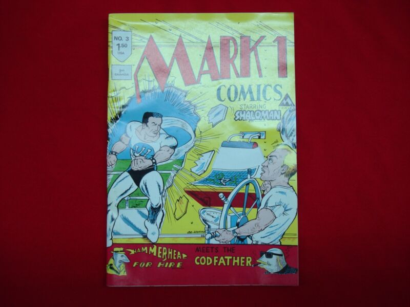 Shaloman Comic Book #3 (Vol. 1, 1989) - Mark 1 Comics - Al Wiesner Art