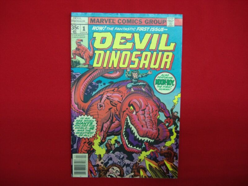 Devil Dinosaur #1 comic book, Marvel Comics, April 1978
