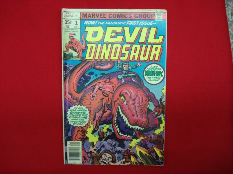 Devil Dinosaur #1 comic book, Marvel Comics, Fine/Very Fine condition