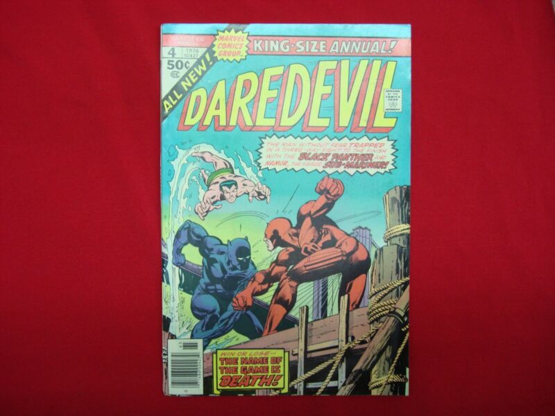 Daredevil Annual #4 (1976) comic book in Fine/Very Fine condition