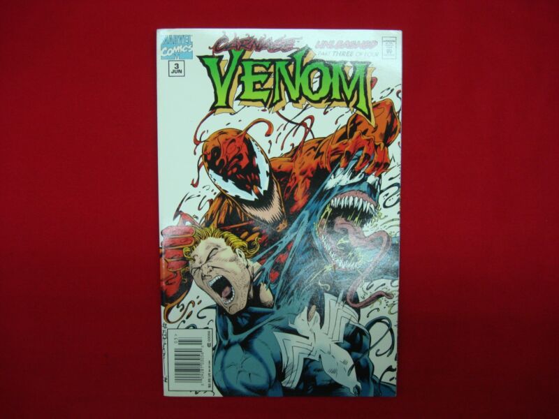 Venom: Carnage Unleashed #3 (June 1995) Marvel Comic