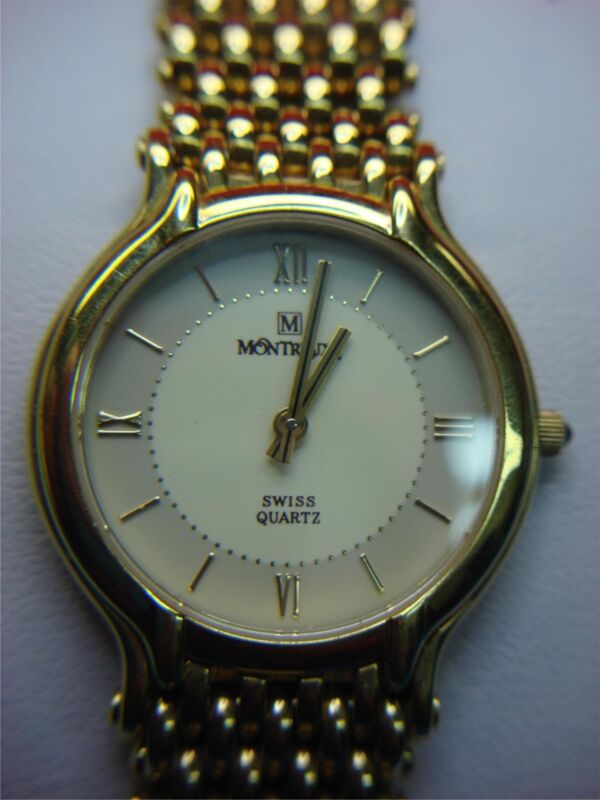 Vintage Jostens Montreux Quartz Watch – Oxy Chem 29 Year Service Award