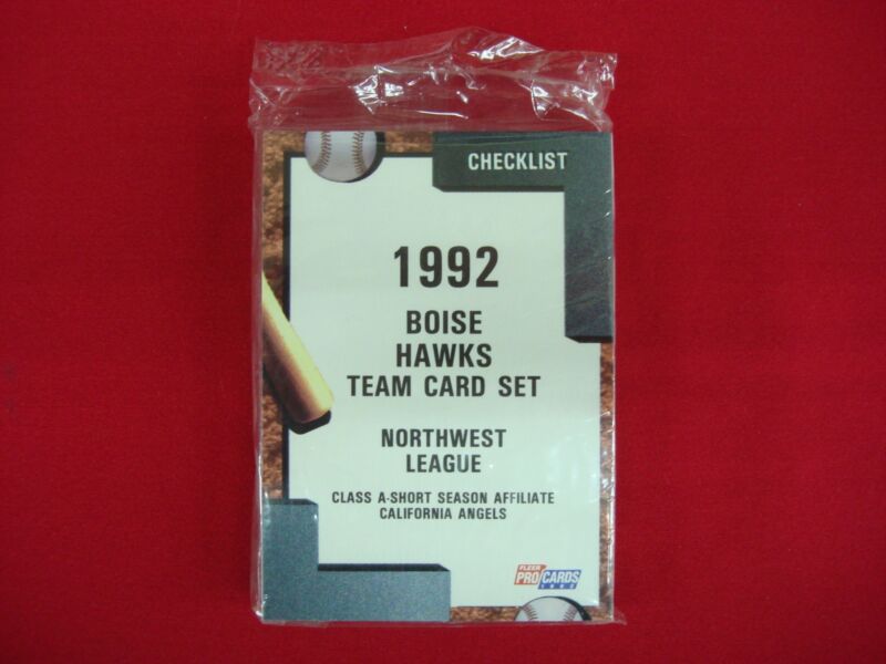 1992 Boise Hawks Fleer ProCards Team Set