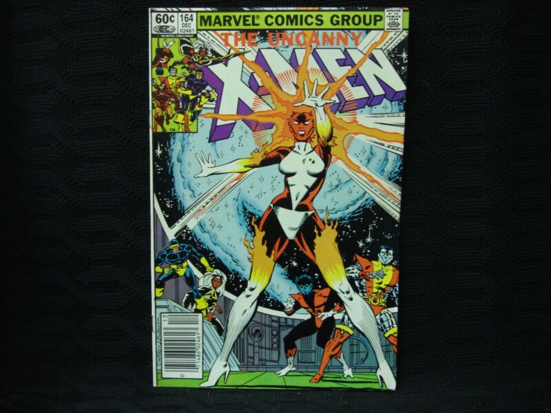 Uncanny X-Men #164 comic book cover featuring Binary Star